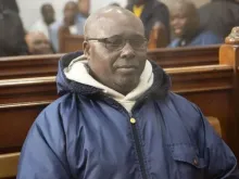 Fulgence Kayishema, a former Rwandan police officer suspected to have ordered the killing of at least 2,000 Tutsis who were seeking refuge at St. Paul’s Nyange Catholic Parish during the 1994 genocide, was arrested May 24, 2023.
