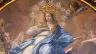 When Pope Pius IX declared the doctrine of the Immaculate Conception of the Virgin Mary on December 8, 1854, he had a golden crown added to the mosaic of Mary, Virgin Immaculate, in the Chapel of the Choir in St. Peter's Basilica.